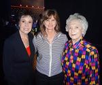 Michele Voan Capps and Jean Shepard backstage at the Opry